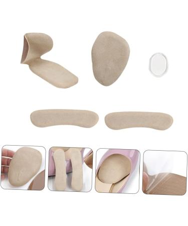 FRCOLOR Comfortable Foot Pads - 5pcs Self-Adhesive Insole Set for Women | High Heel Shoe Grips & Cushions | Assorted Colors - Buy Online on GoSupps.com