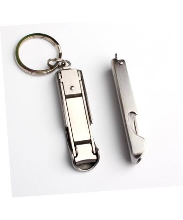Beaupretty Folding Nail Clipper Stainless Steel Key Chain - Buy Online on GoSupps.com