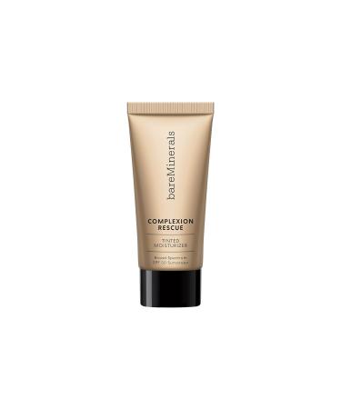bareMinerals Complexion Rescue Tinted Moisturizer for Face with SPF 30 + Hyaluronic Acid, Hydrating Tinted Mineral Sunscreen for Face, Skin Tint, Vegan, Travel Size,Dune 7.5