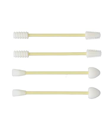 Buy Reusable Silicone Cotton Swabs - Eco-Friendly Double Tipped Makeup Buds for Beauty & Baby Care (4pcs) - International Shipping Available - Buy Online on GoSupps.com