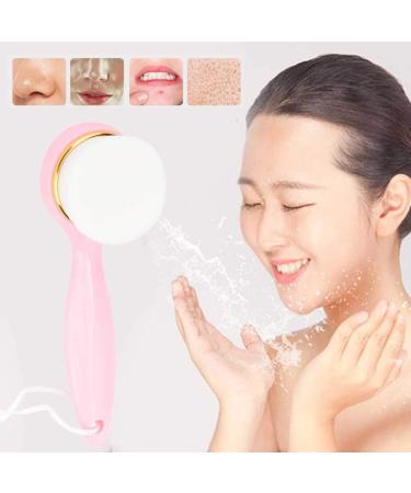 Anggrek Soft Manual Facial Cleaning Brush Long Handle Facial Care & Massage Brush for Gentle Cleaning | International Shipping - Buy Online on GoSupps.com