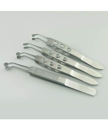 POFET Eyelid Ophthalmic Instruments - Double Eyelid Fat Massage Tweezers S3 | Buy Internationally - Buy Online on GoSupps.com