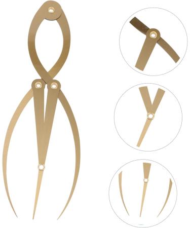 Hemoton 1pc Eyebrow Positioning Ruler Brow Mapping with Ruler Eyebrow Ruler Printable Appliance Gold Alloy 16.5x5.4cm Golden - Buy Online on GoSupps.com