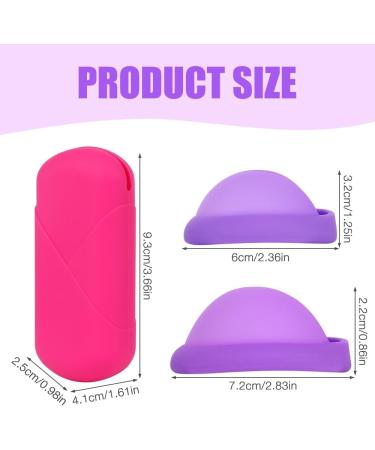 PLLype Menstrual Disc - Leak-Proof Silicone Menstrual Cup | Reusable Tampon Alternative for Sports Swimming & Yoga | S+L Size in Purple - Buy Online on GoSupps.com