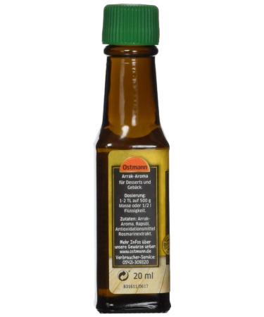 Ostmann Arrak Aroma - Pack of 6 x 20 ml | Premium Flavors for Baking & Cooking | International Shipping Available - Buy Online on GoSupps.com