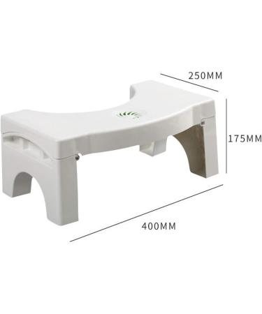 7" Folding Squatting Toilet Stool Foldable Bathroom Stools Toilet Step Stool Comfortable Squat Aid Stool Fits All Toilets  Folds for Easy Storage - Buy Online on GoSupps.com