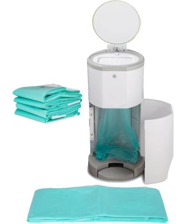 3Pcs Refill Pack Biodegradable Baby Diaper Garbage Bags Fit for 16L Trash Bucket Replacement Liners Garbage Bag for Home and Kitchen Garbage Bags - Buy Online on GoSupps.com