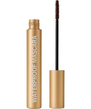 Opdestn Mascara For Sensitive Eyes SmudgeFree Mascara AntiSmudge Primer Thick Eyelashes Sweatproof for Sensitive Eyes Women for Performances Swimming Wedding Evening Brown - Buy Online on GoSupps.com