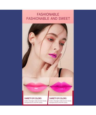  Surakey Surakey Magic Color Changing Lipstick Long-Lasting Moisturizing Gradient Blue Non-Stick Lipstick for Women and Girls Color Changing Lipstick for - Buy Online on GoSupps.com