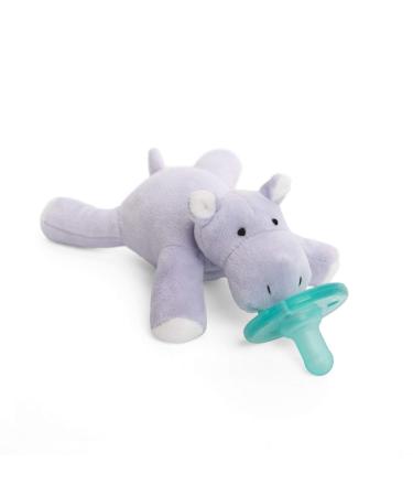 WubbaNub Hippo Infant Pacifier - Soothing and Adorable Pacifier for Babies - Buy Online on GoSupps.com