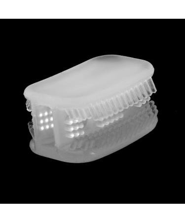 Sprendi Chew Automatic Toothbrush Head - 360 Cleaning Silicone Toothbrush for Adults | Perfect Gift for Birthdays & Valentine's Day (Transparent) - Buy Online on GoSupps.com