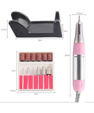 Nail Drill Electric Nail Drills Pedicure Tools Manicure Grinder with Pedal for Acrylic Gel Nails Home Nail Buffer Manicure Pedicure Polishing Tool - Buy Online on GoSupps.com