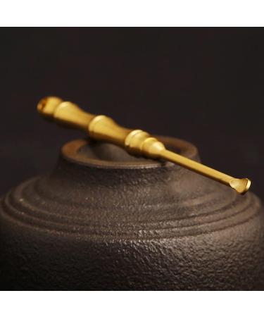 4pcs Brass Ear Spoons Ear Wax Removal Tool Set - Vintage Portable Ear Wax Remover Keychain - Buy Online on GoSupps.com