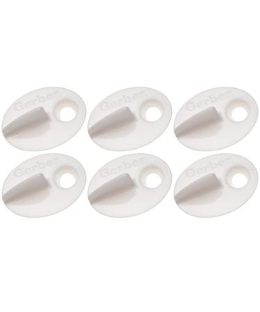 NUK 6 Pack Replacement valves Spill Proof Cup Colors May Vary