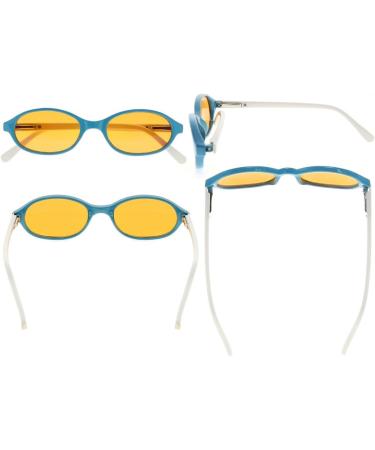 Eyekepper Anti Blue Light Glasses for Kids 3+ | Computer Eyewear & Gaming Glasses | Comfortable Blue/White Design - Buy Online on GoSupps.com