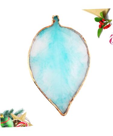 Beavorty manicure nail palette Nail Art Polish Holder color display plate Nail Art Painting Gel Palette Resin Makeup Palette manicure palette Nail Art Display resin palette agate tool 9.5*8*1cm Blue - Buy Online on GoSupps.com