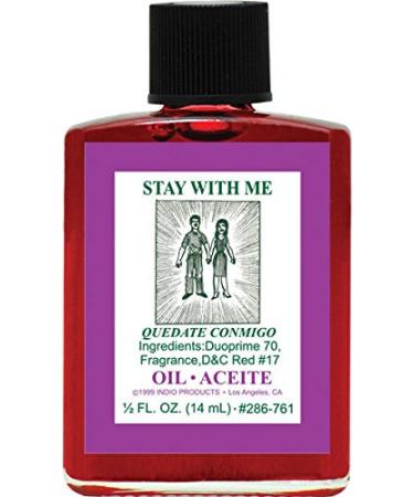 (3Pack) Indio Products Spiritual Anointing Oil- Stay with ME 1/2oz