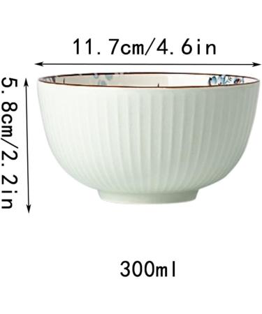 Dinner Plates Soup Bowls Ceramic Soup Bowls Ramen Bowls Porcelain Salad Bowls Set of 10 Kitchen Barley Bowls Dessert Bowls Ramen Bowl - Buy Online on GoSupps.com