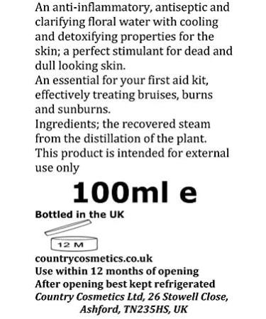 Pure Natural Witch Hazel 100ml - Refreshing Toner (Pack of 1) - Buy Online on GoSupps.com