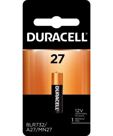 Duracell - 27 12V Specialty Alkaline Battery - Long Lasting Battery - 1 Count 1 Count (Pack of 1)