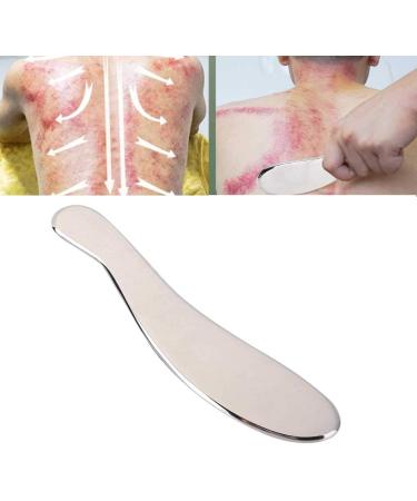 Verdant Touch Body Scraping Board - Stainless Steel Gua Sha Tool for Muscle Pain Relief & Neck Massage - Buy Online on GoSupps.com