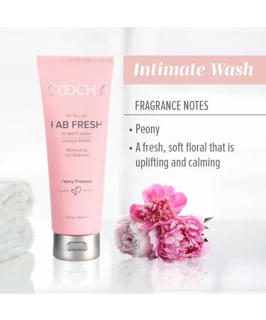 Coochy Oh So Lush Fab Fresh Feminine Wash - pH Balanced with Aloe and Cucumber Extracts - Buy Online on GoSupps.com