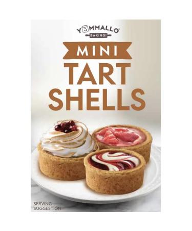 Yummallo Mini Graham cracker Tart Shells 12 Count