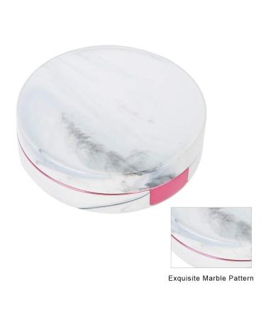 Portable Contact Lens Box Set - 4 Colors Marble Pattern Eye Care Storage - Red - Buy Online on GoSupps.com