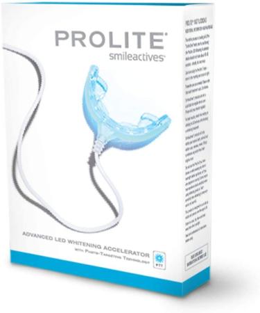 Smileactives Prolite LED Teeth Whitening Kit + Whitener Pen with Gel - Achieve White Teeth - Buy Online on GoSupps.com