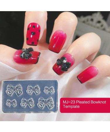 Mini Nail Acrylic Shapes Kit | 3D Flower Carving Templates | Silicone Nail Art Gemstones & Crystal Shapes for Acrylic Nails - Buy Online on GoSupps.com