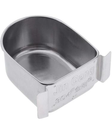 LOVIVER Stainless Steel Bird Feeding & Water Bowl for Parrots Cockatiels Budgies - Hanging Bowl (1pc) - Buy Online on GoSupps.com