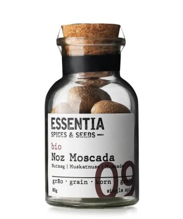 Essentia Nutmeg Kernels - 80g - Perfect for Infusions White Black and Green Tea