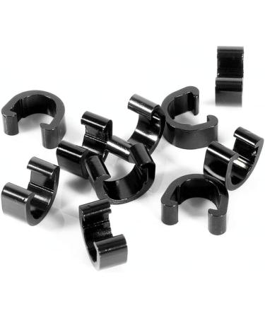Saipe 20pcs Aluminum Bike Cable C-Clips Brake/Derailleur Shift Cable Clamp Set - Buy Online on GoSupps.com