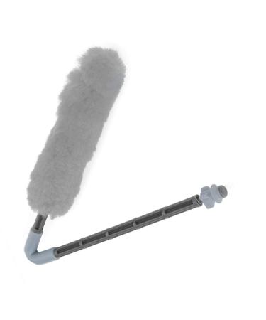 Birsppy paintball tool wool-paintball run single swab squeegee buffer long-lasting cleaning accessories outdoor tool Paintball run for home car hotel (gray)