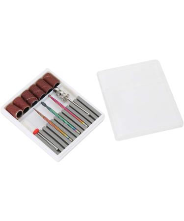 Nail Drill Bits Reshape Nail Polishing Head Sets Clean And Tidy for Home Salon Shop - Buy Online on GoSupps.com