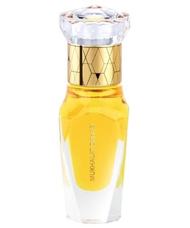 Swiss Arabian Mukhalat Dhahabi For Unisex - Luxury Products From Dubai - Long Lasting Perfume Oil - A Seductive Exceptionally Made Signature Fragrance - The Luxurious Scent Of Arabia - 0.4 Oz