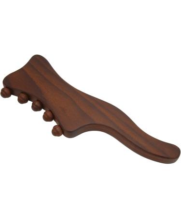 Wood Gua Sha Stick | Beech Wood Massage Tool for Muscle Relaxation & Pain Relief | International Shipping - Buy Online on GoSupps.com