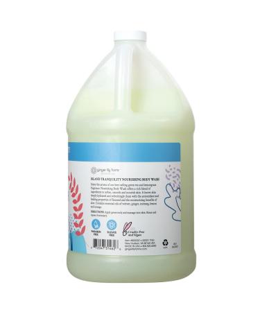 Ginger Lily Farms Botanicals Nourishing Body Wash Island Tranquility - 1 Gallon Refill, Green Tea & Lemongrass Scent - Vegan & Cruelty-Free - 128 fl. oz - Buy Online on GoSupps.com