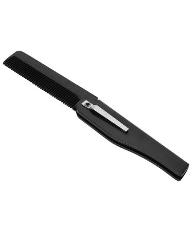 Portable Folding Hair Brush Smooth Oil Hair Mustache Beard Styling Comb Pocket Size for Men and Boys