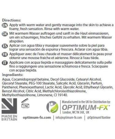 V55 MAX Salicylic Acid Face Wash for Pimples Blackheads Blemishes Skin Problems - Suitable and Safe for Acne Prone People - Paraben FREE - 250ml - Buy Online on GoSupps.com