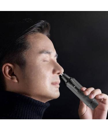 Lightweight Portable Electric Eyebrow Trimmer - Multi-Functional Nose & Ear Hair Trimmer with Child Lock & LED Light for Travel - Buy Online on GoSupps.com