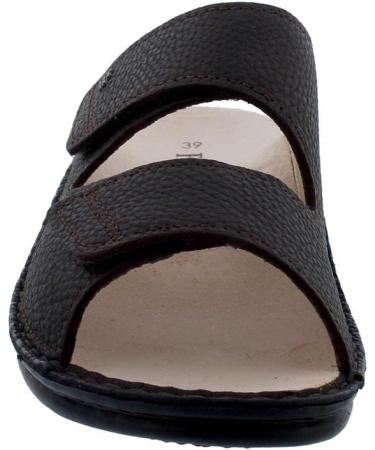 Finn Comfort RIAD Classic Line Oat Smooth Leather Coffee Interchangeable Footbed 1505-742432 8.5 UK Coffee - Buy Online on GoSupps.com