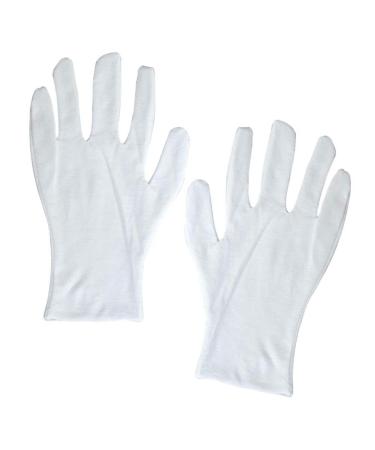 Healeved 18 Pairs White Work Gloves Cotton Gloves Cotton Work Gloves Factory Gloves Lengthen White Gloves - Buy Online on GoSupps.com
