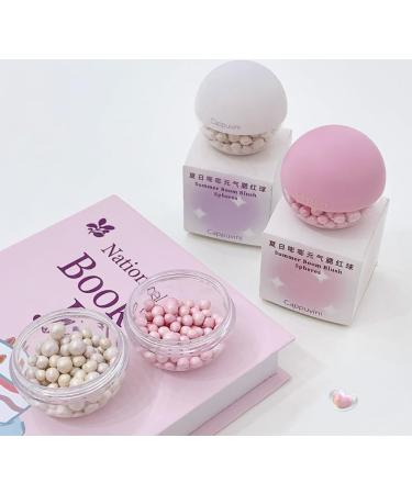 Multi-Color Blush Pearls - Water Resistant Natural Finish Blush for All Skin Tones Mineral Makeup Powder Blush Powder 30-40 Pearls Per Box Blush Powder - Buy Online on GoSupps.com