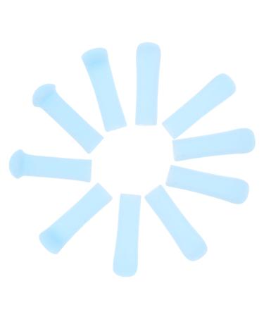 NOLITOY 10pcs Silicone Ear Wax Removal Tips Safe and Gentle Ear Cleaner Replacement Accessories for Home and Office Use Durable and Easy to Use for Health Care