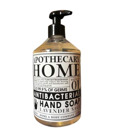 21.5 oz. Lavender Sage Home Apothecary Hand Soap 21.5 oz. Lavender Sage Home Apothecary Hand Soap