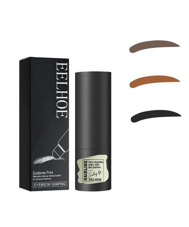 Brosep One-Step Eyebrow Stamp & Powder Set - Durable Makeup for Beginners | Perfect Eyebrows for Women - Buy Online on GoSupps.com
