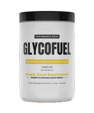 Simply Good Supplements GlycoFuel High-Performance Carb Powder Cluster Dextrin, Electrolytes, 2:1 Glucose:Fructose Supports Energy, Hydration & Recovery - 20 Servings
