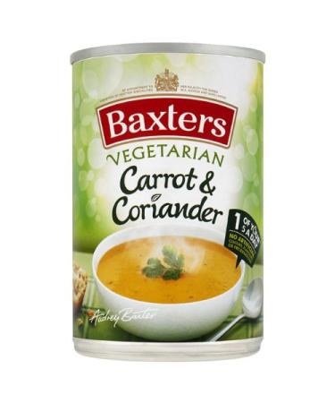 Baxters Baxters Carrot Soup & Coriander 4 x 400 g