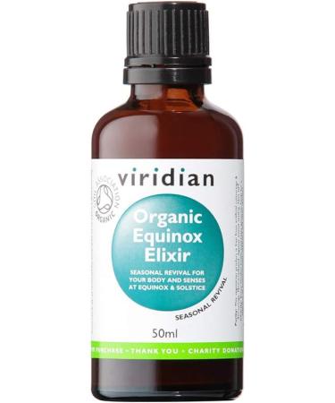 Viridian -100% Organic Equinox Elixir (Dandelion Burdock Artichoke Nettle Cleavers) 50ml - Buy Online on GoSupps.com